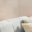 ECKSOFA in Chenille Weiß  167/311 cm  - Schwarz/Weiß, Design, Textil/Metall (167/311cm) - Xora