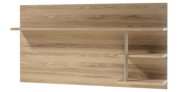 WANDBOARD in 184/96/29 cm Eichefarben - Eichefarben, KONVENTIONELL, Holz/Metall (184/96/29cm) - Cantus