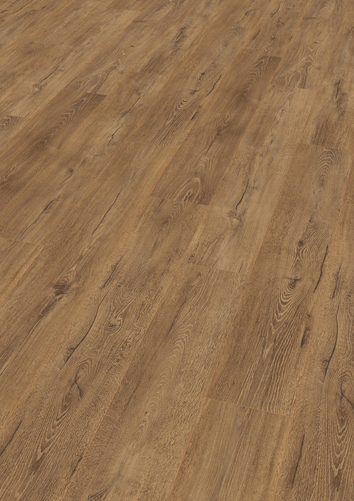LAMINATBODEN Melba Eiche EGGER Nature Sense Aqua  per  m² - Eichefarben/Dunkelbraun, KONVENTIONELL, Holzwerkstoff (129.2/19.3/0.8cm) - Egger Holzwerkstoffe