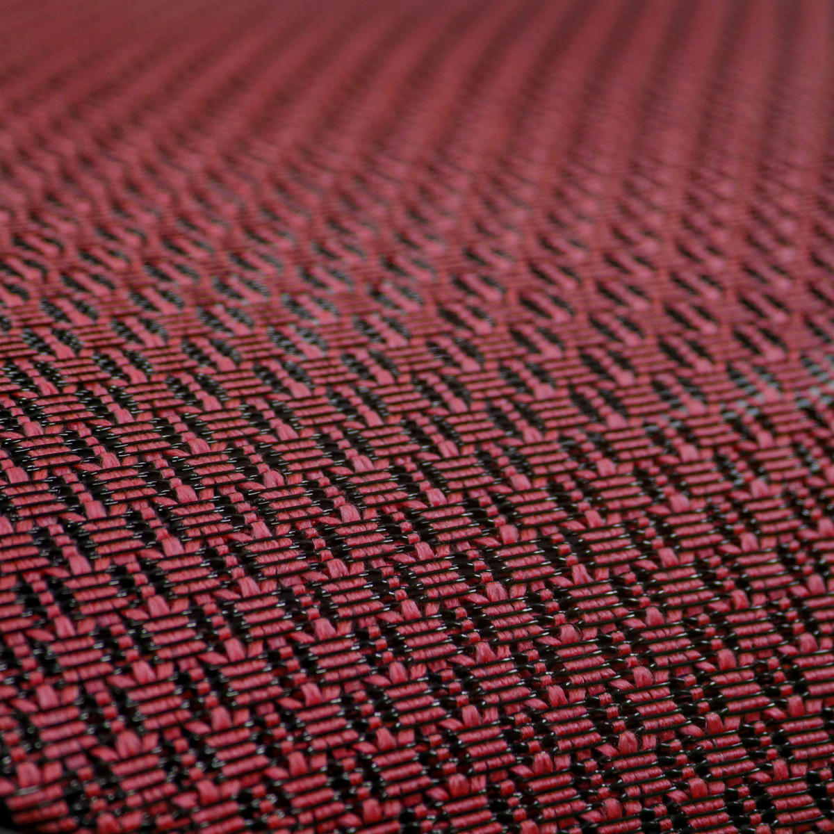 DREHSTUHL Netz Rot  - Rot/Silberfarben, Basics, Kunststoff/Textil (69/119-144/65cm) - MID.YOU