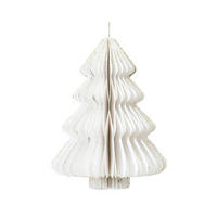 DEKOWEIHNACHTSBAUM - Weiß, Basics, Papier (15,00/15,00/20,00cm)