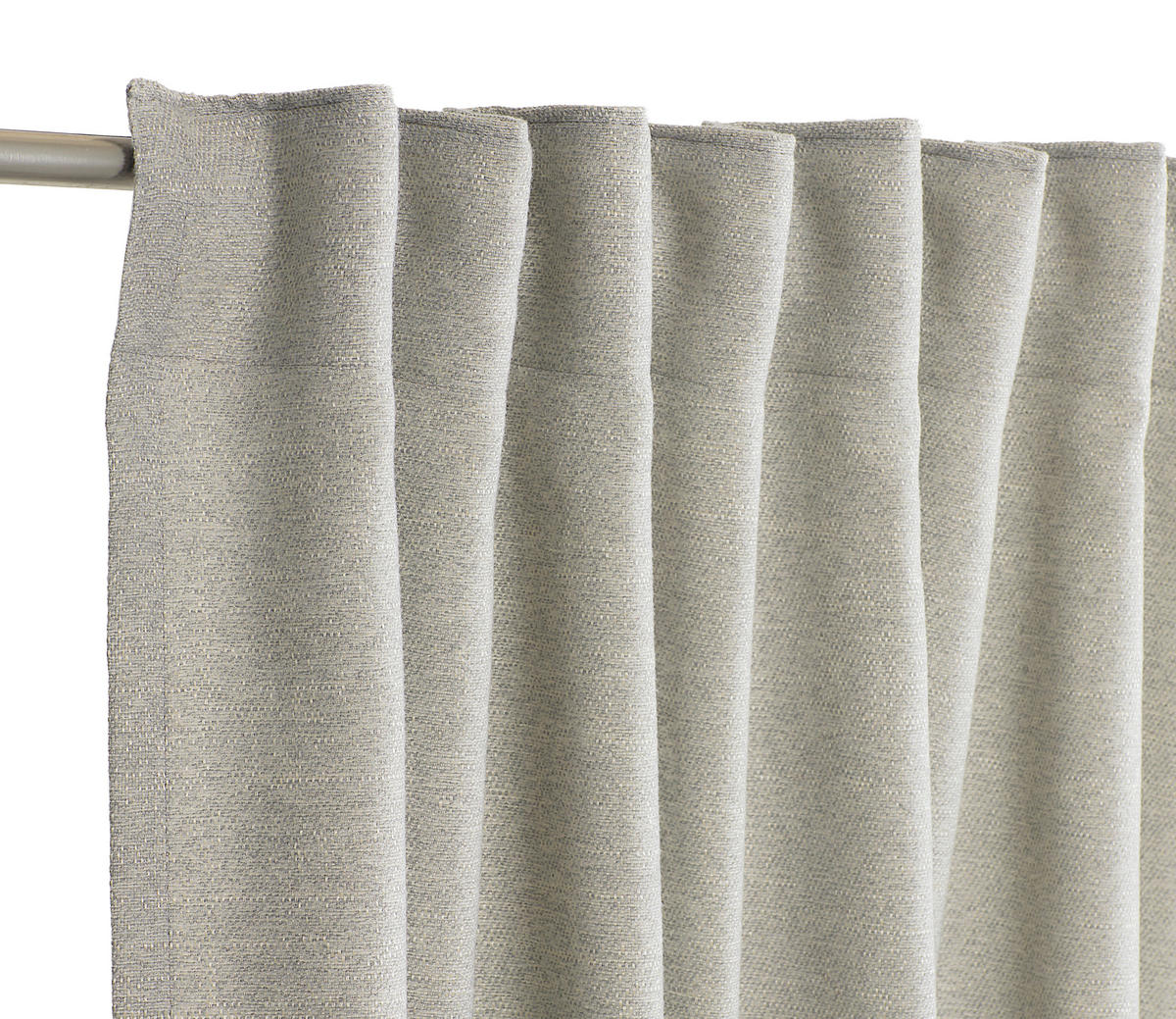 FERTIGVORHANG  blickdicht  130/250 cm   - Grau, Basics, Textil (130/250cm) - Schöner Wohnen