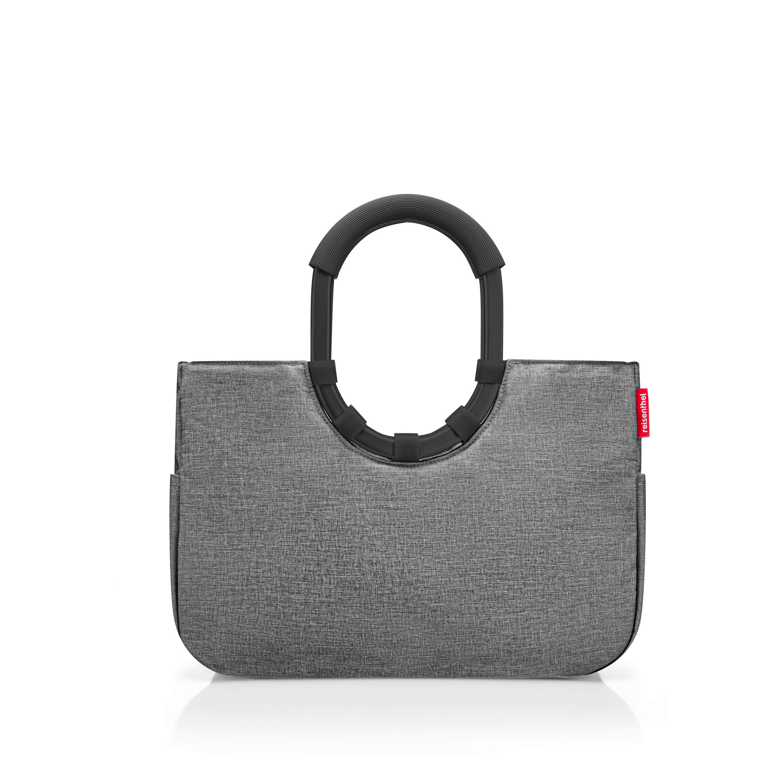 BEVÁSÁRLÓTÁSKA - szürke, Basics, textil (40/26/20cm) - Reisenthel