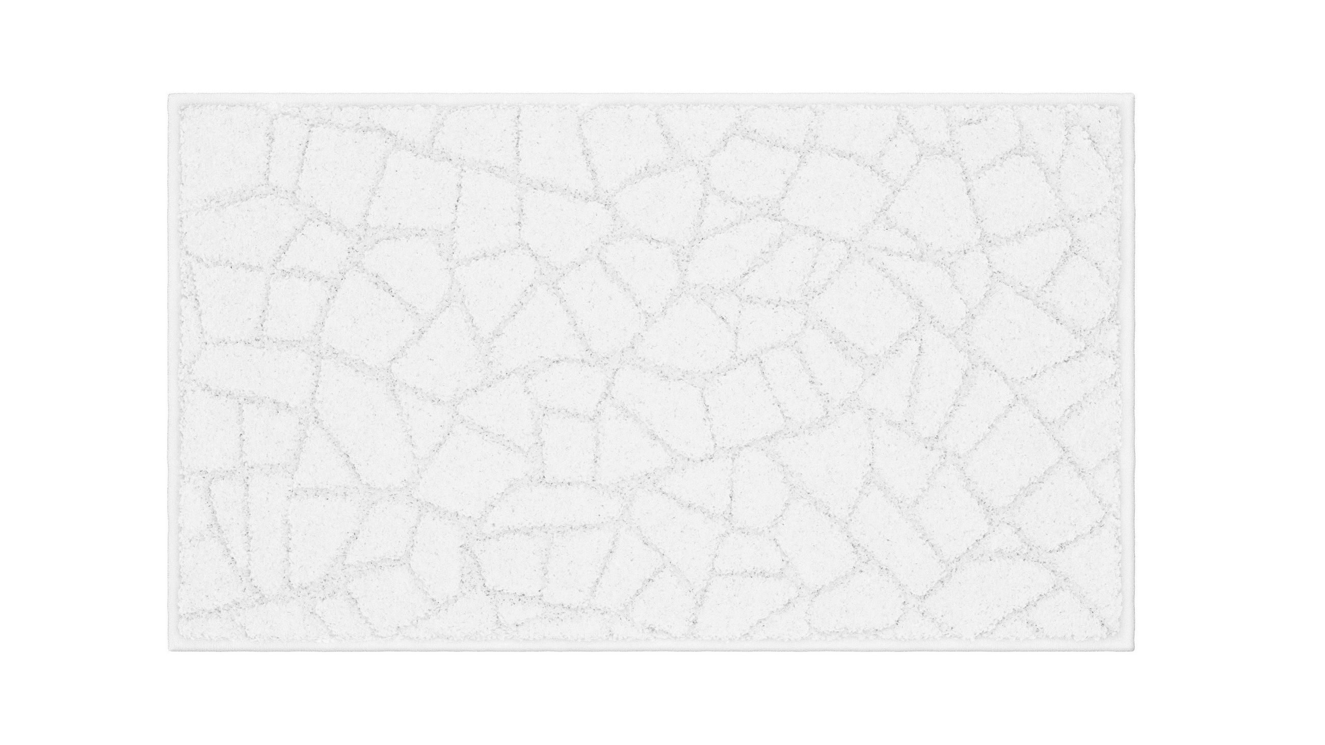 BADTEPPICH TERAZZO Naturfarben 65/115 cm  - Naturfarben, Basics, Kunststoff/Textil (65/115cm) - Grund