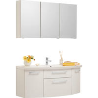 BADEZIMMER  in 120 cm  - Weiss, Konventionell, Holzwerkstoff/Stein (120cm) - Novel
