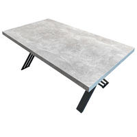 PLOČA STOLA  drvni materijal  - siva, Moderno, drvni materijal (110/60/3,6cm)