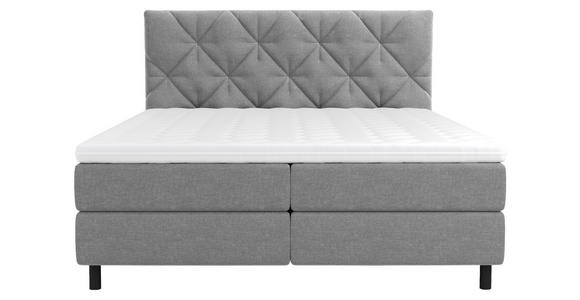 BOXBETT 180/200 cm  in Grau  - Schwarz/Grau, Design, Holz/Holzwerkstoff (180/200cm) - Esposa