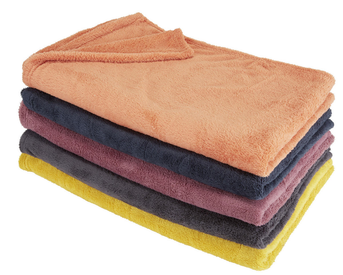 PĂTURĂ PUFOASĂ 130/170 cm  - gri, Basics, textil (130/170cm) - Boxxx