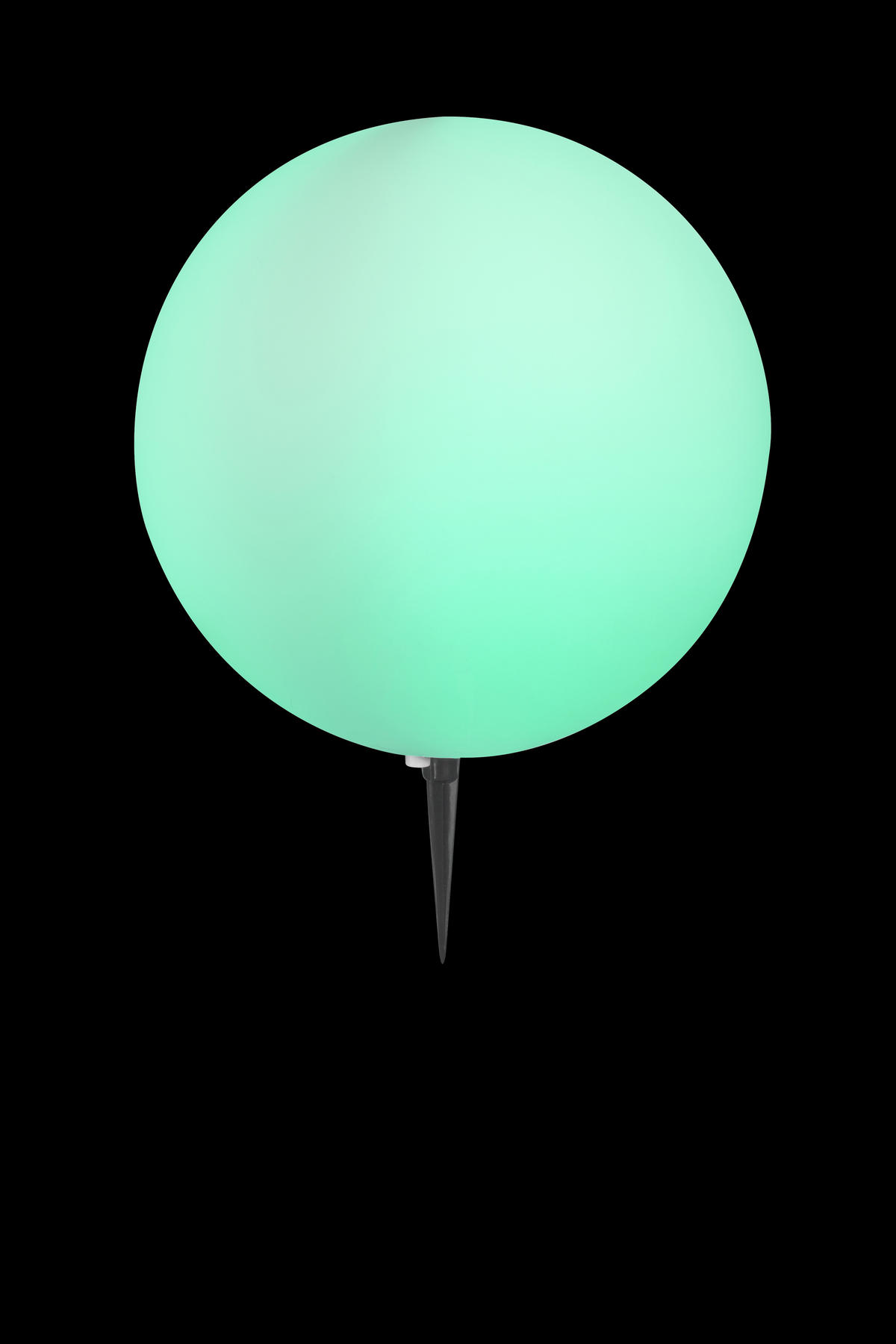 ZUNANJA STOJEČA SVETILKA  Toula      40/56 cm       - črna/bela, Design, umetna masa (40/56cm) - Globo