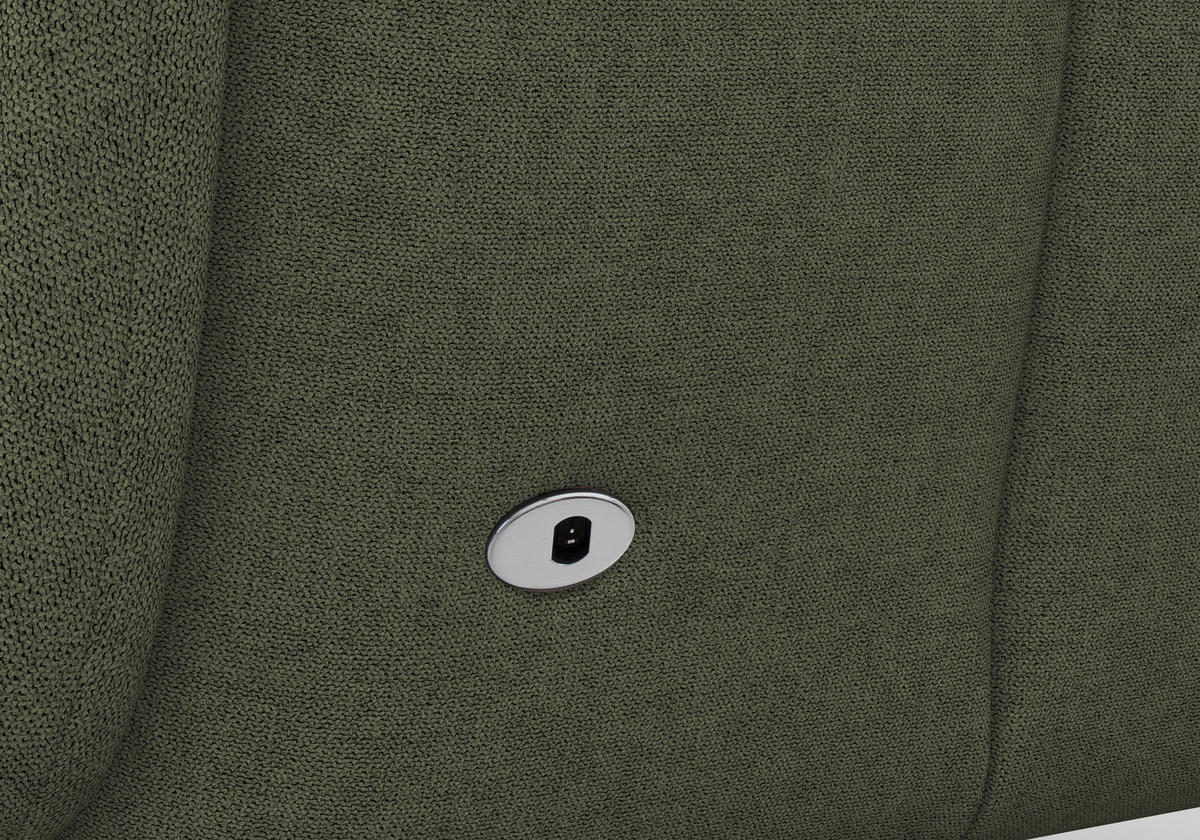 SESSEL in Flachgewebe Olivgrün  - Schwarz/Olivgrün, Konventionell, Textil/Metall (74/112/82cm) - Sit & More
