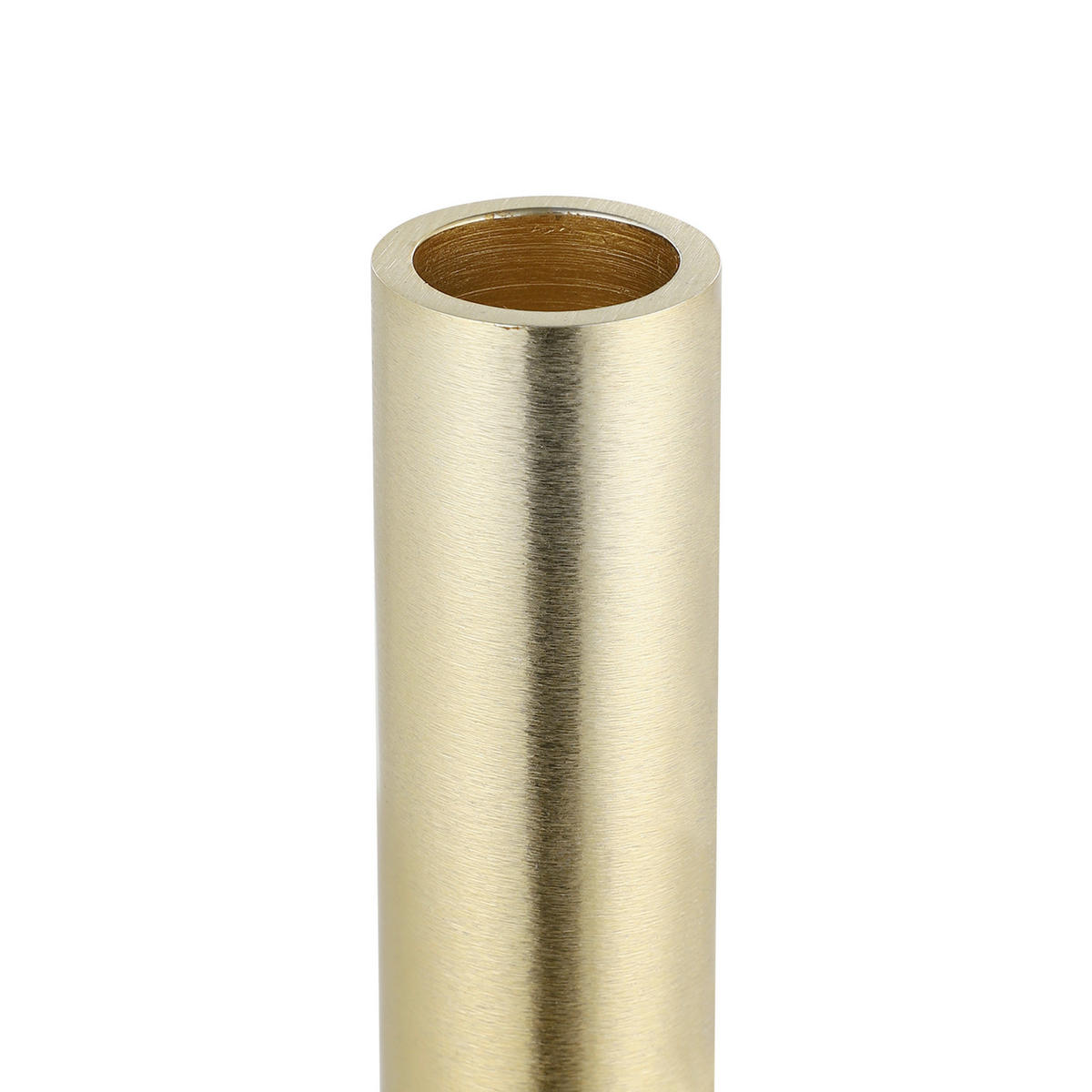 STABKERZENHALTER - Messingfarben, LIFESTYLE, Metall (8/23cm)