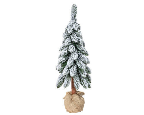 DEKOBAUM  - Weiß/Grün, Basics, Kunststoff (25,00/25,00/65,00cm) - X-Mas