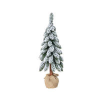 DEKOBAUM  - Weiß/Grün, Basics, Kunststoff (25,00/25,00/65,00cm) - X-Mas