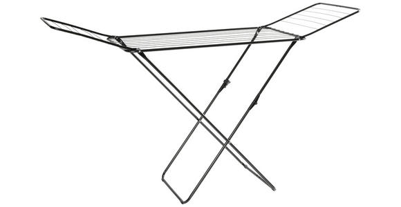 STANDTROCKNER - Anthrazit/Schwarz, Basics, Kunststoff/Metall (179/55/104cm) - Homeware