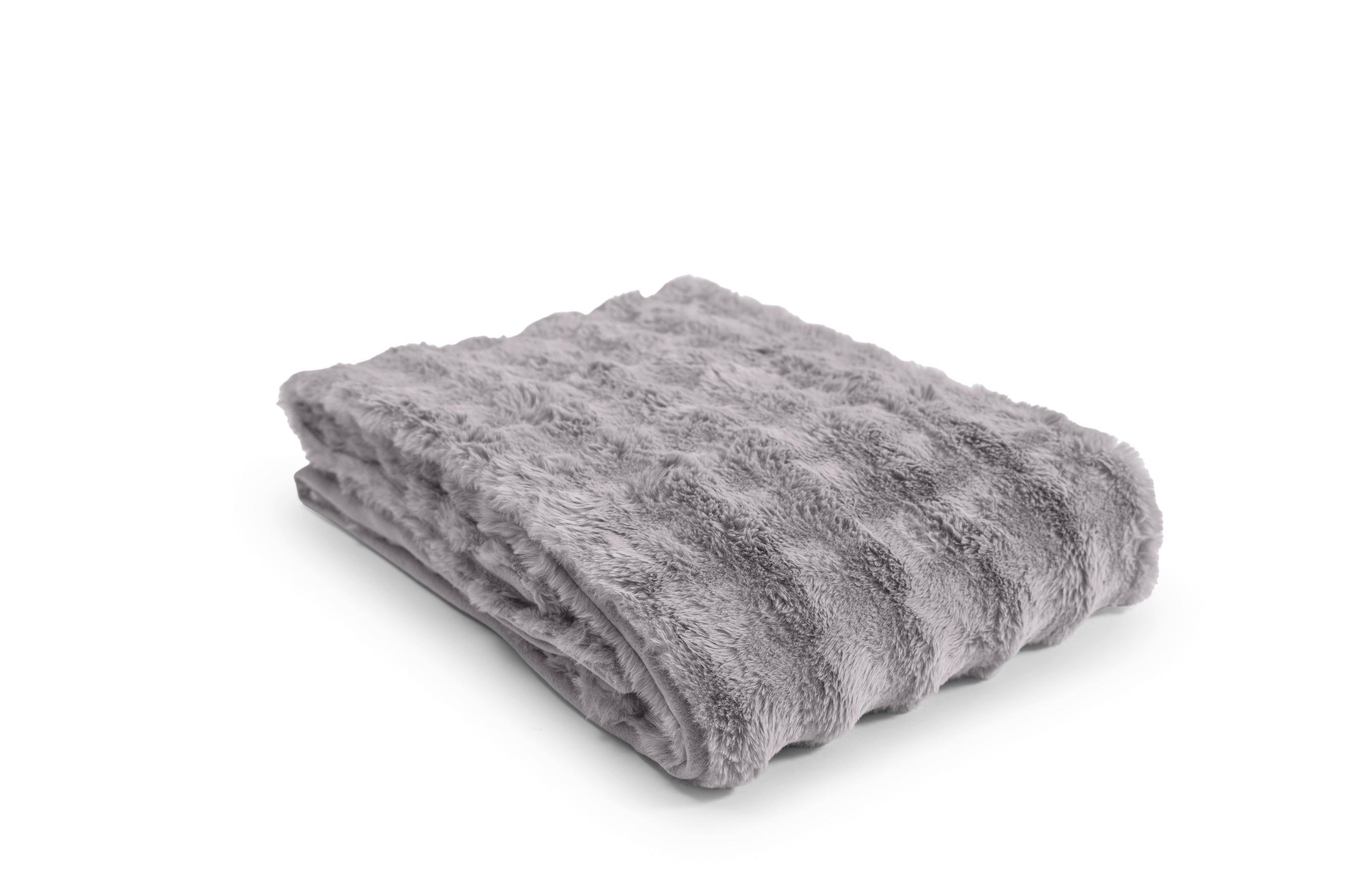 DECKE ALINE 140/200 cm  - Grau, Basics, Textil (140/200cm)