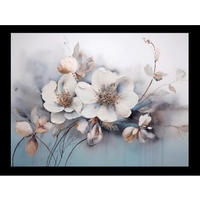 BILD Blumen  - Multicolor, Basics, Textil (30/40/1.5cm) - Euroart