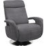 RELAXSESSEL in Textil Silberfarben - Silberfarben/Alufarben, KONVENTIONELL, Textil/Metall (84/109cm) - Beldomo System RELAXSESSEL in Textil Silberfarben - Silberfarben/Alufarben, KONVENTIONELL, Textil/Metall (84/109cm) - Beldomo System