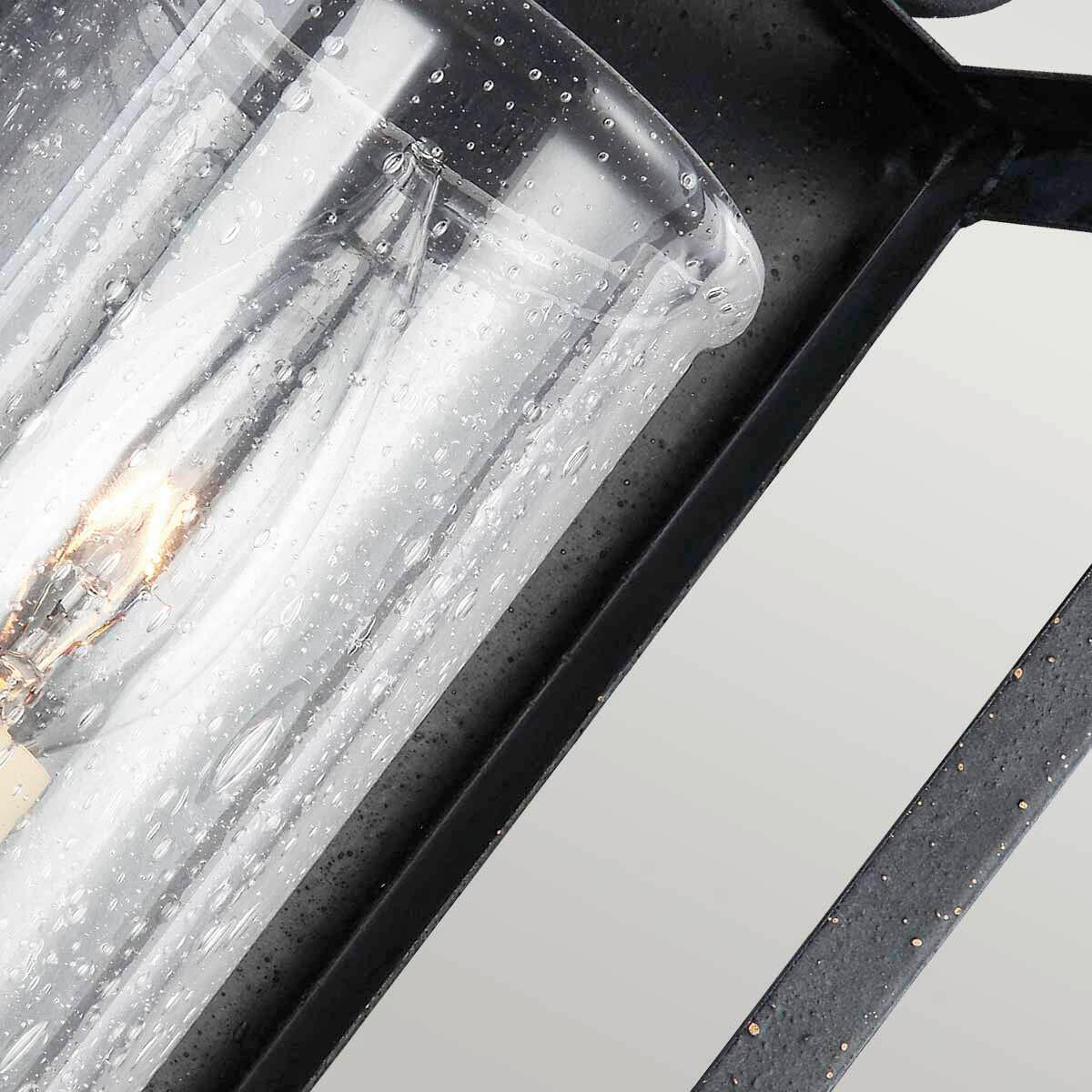 WANDLEUCHTE - Dunkelgrau, Konventionell, Metall (18/37/14cm) - Elstead Lighting
