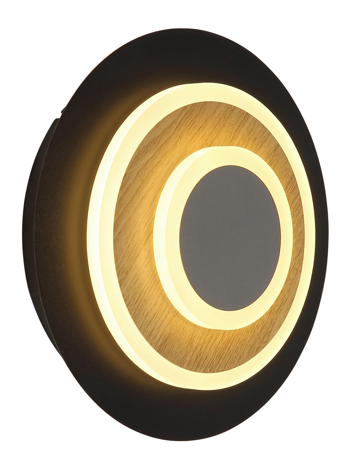 LED-WANDLEUCHTE 23/30 cm   - Anthrazit/Schwarz, Design, Kunststoff/Metall (23/30cm) - Globo