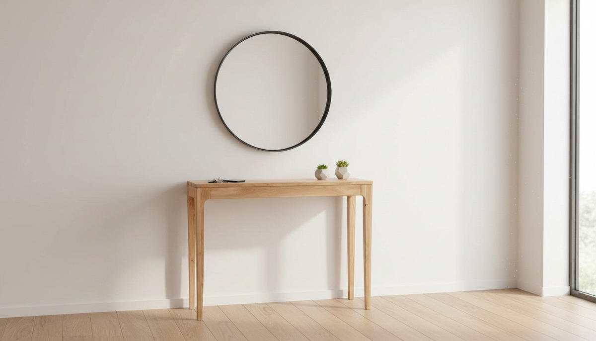 KONZOLOVÝ STOLÍK, divoký dub, drevo, 100/30/80 cm - divoký dub, Basics, drevo (100/30/80cm)