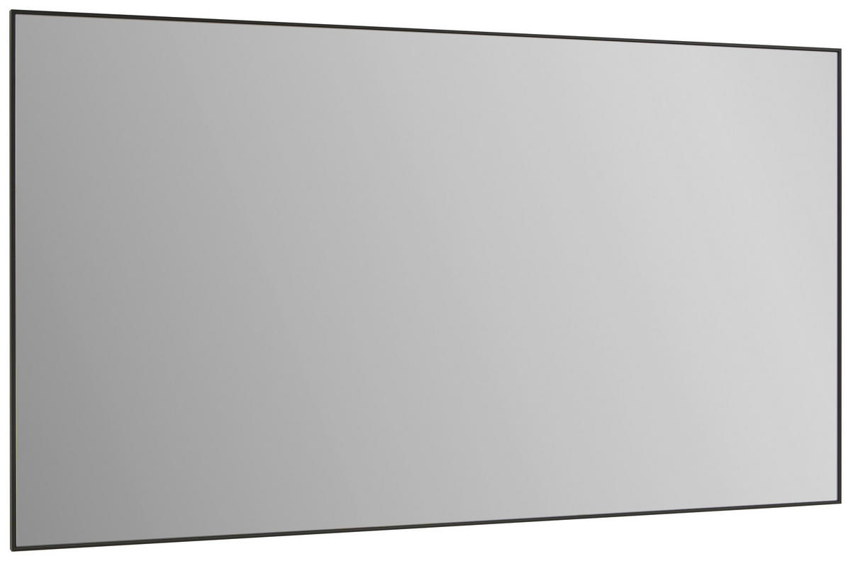WANDSPIEGEL 138/77/3 cm  - Anthrazit, Design, Glas/Holzwerkstoff (138/77/3cm) - Dieter Knoll