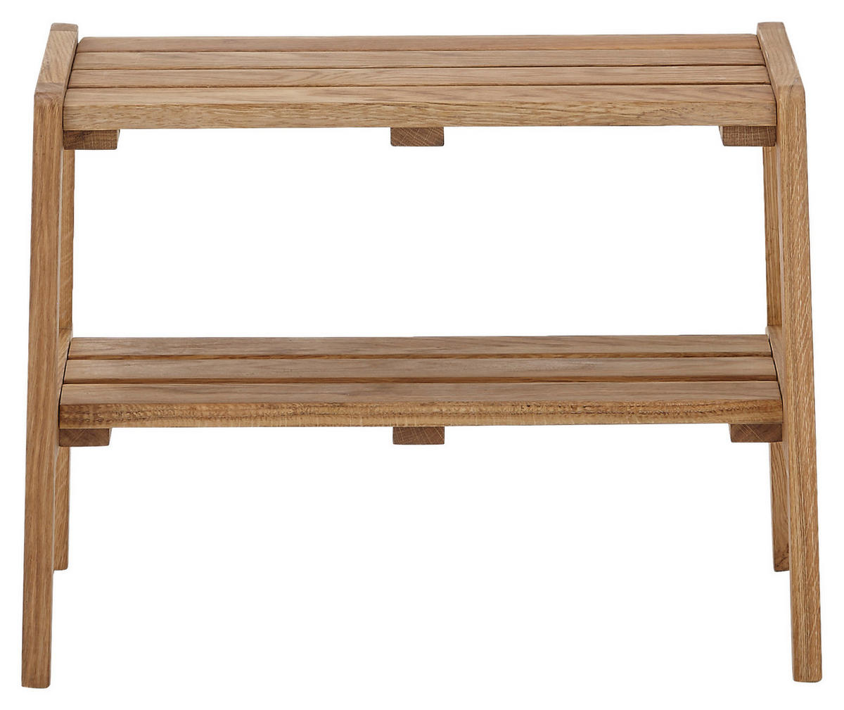 ŠATNÍ LAVICE - barvy dubu, Basics, dřevo (60/45/36cm)