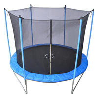 Trampolin TP396 ECO  - Blau, Basics (396/260cm) - B&B Italia