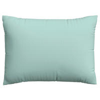 KOPFPOLSTERBEZUG WOVEN SATIN 70/90 cm  - Türkis, Basics, Textil (70/90cm) - Schlafgut
