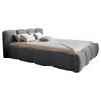 POLSTERBETT Lattenrost, Bettkasten Dunkelgrau 160/200 cm  - Dunkelgrau/Schwarz, Design, Holz/Textil (160/200cm) - Carryhome