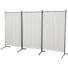 SICHTSCHUTZ - Silberfarben, Basics, Textil/Metall (258/155cm) SICHTSCHUTZ - Silberfarben, Basics, Textil/Metall (258/155cm)