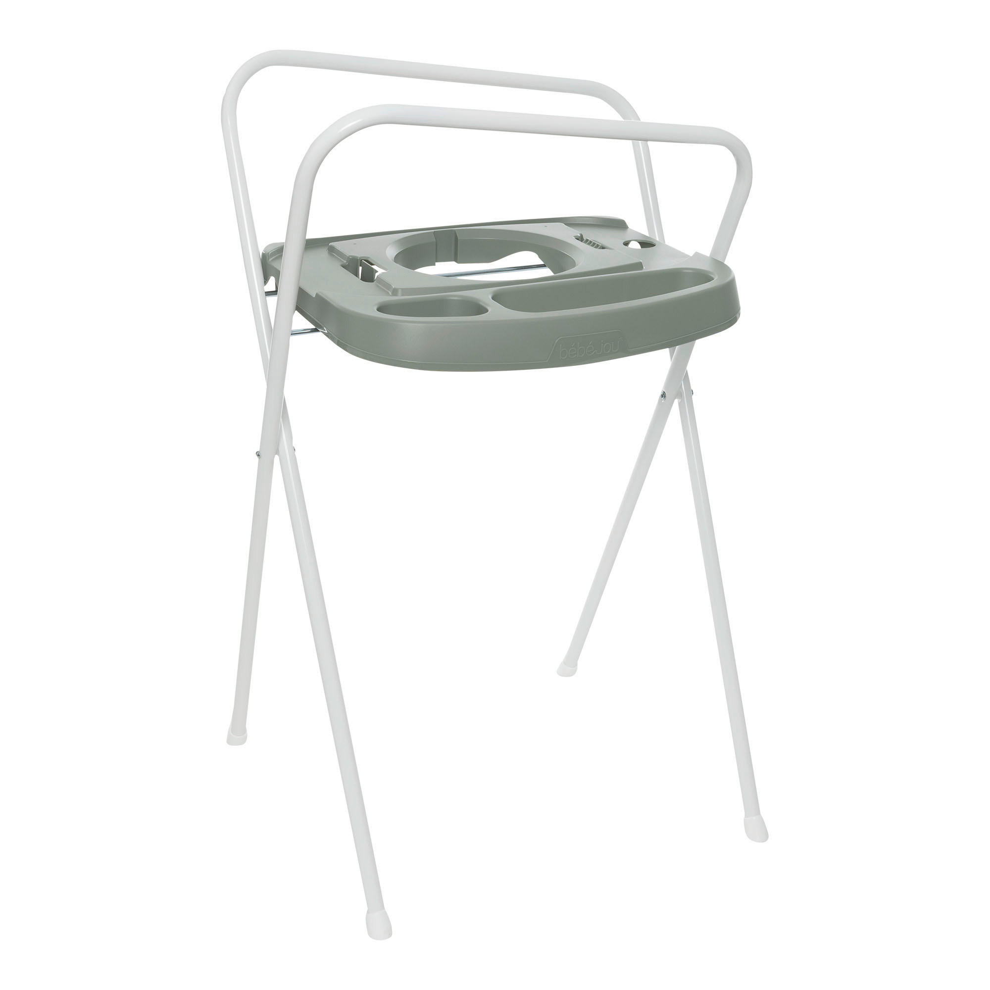 BADEWANNENSTÄNDER CLICK - Grün, Basics, Metall (61.2/8.5/98cm) - Bebe Jou