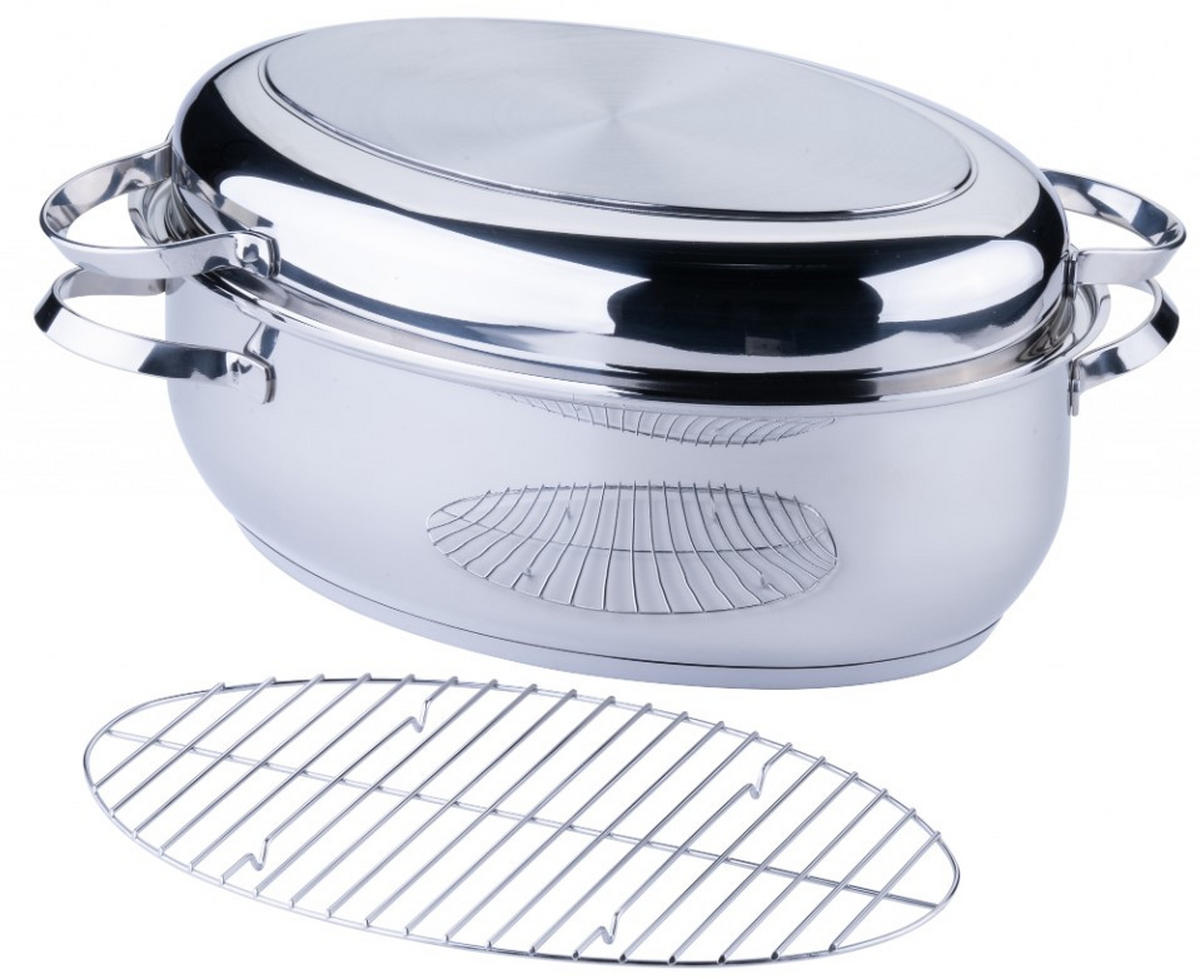 BRÄTER Rosenheim  - Edelstahlfarben, Basics, Metall (38cm) - Chefkoch+Fackelmann