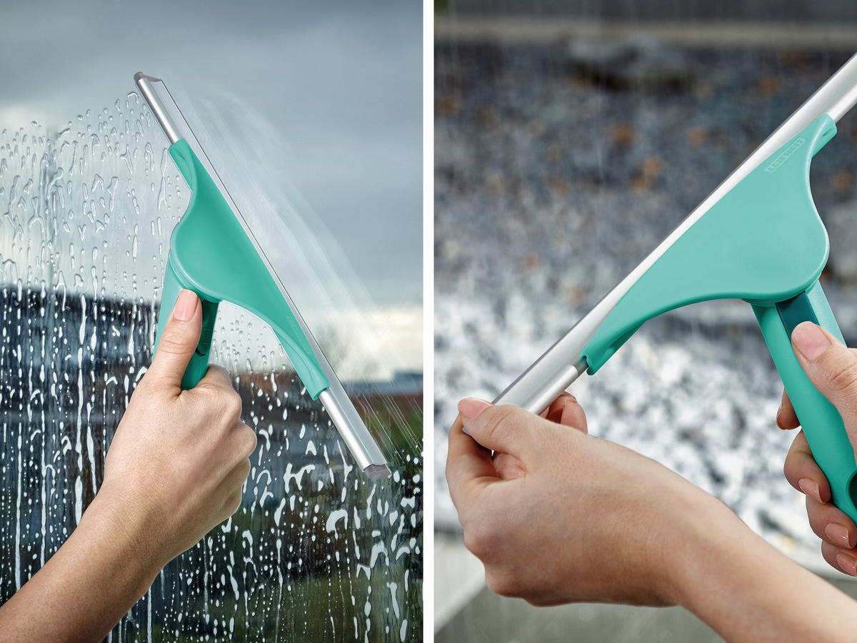 FENSTERWISCHER - Türkis, Basics, Kunststoff (40/30/5cm) - Leifheit