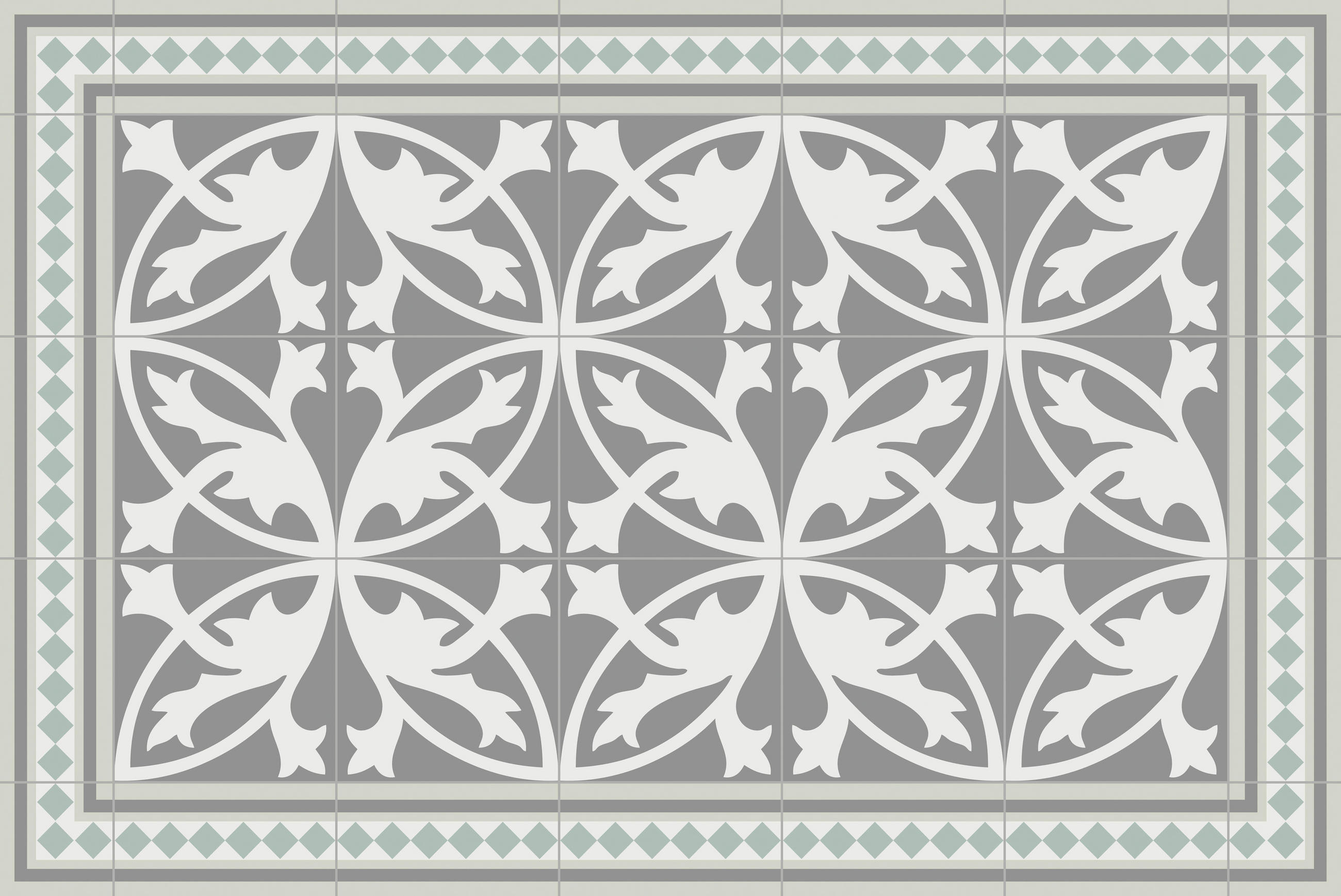 OUTDOORTEPPICH 40/60 cm Grün - Grün, Design, Kunststoff (40/60cm)
