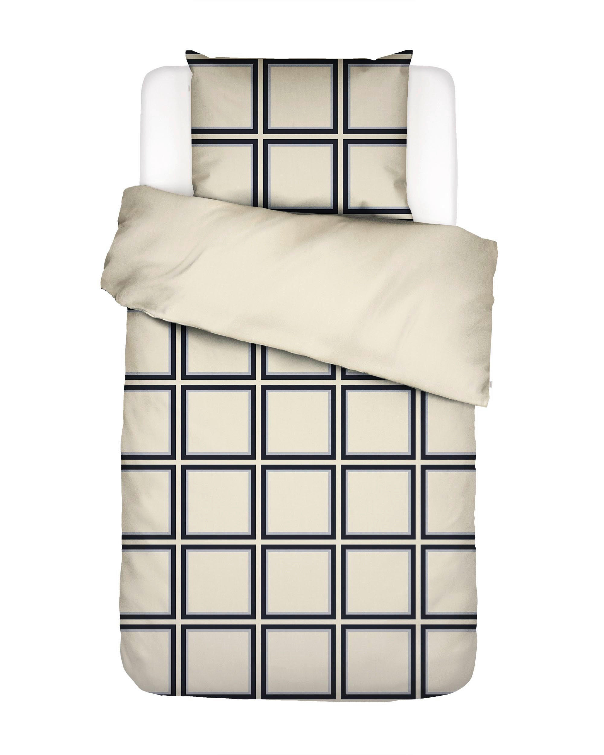 BETTWÄSCHE LUCA Satin 155/220 cm  - Perlmutt, KONVENTIONELL, Textil (155/220cm) - Essenza