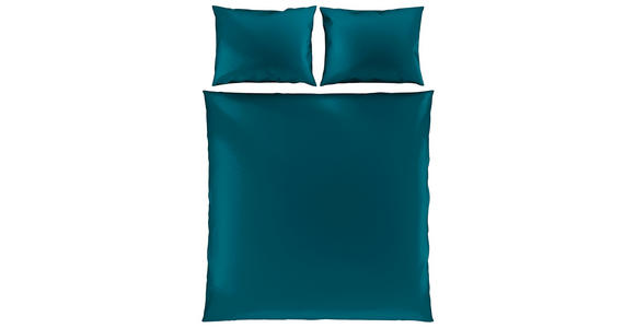 BETTWÄSCHE 200/200 cm - Petrol, Basics, Textil (200/200cm) - Novel