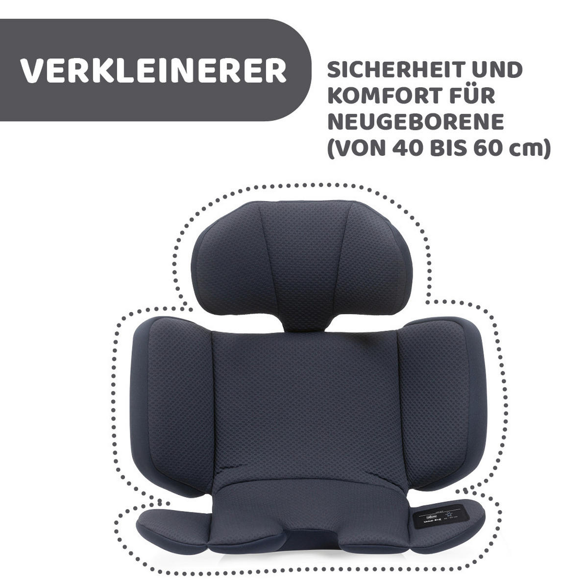 KINDERAUTOSITZ UNICO EVO I-S I  - Blaugrau, Basics (46/54/69/44cm) - Chicco