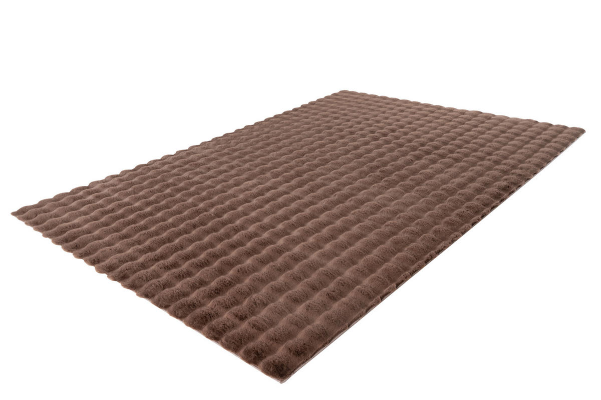 HOCHFLORTEPPICH 80/150 cm Harmony 800 Dark Taupe Taupe  - Taupe, KONVENTIONELL, Textil (80/150cm)