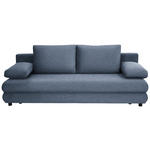 SCHLAFSOFA Taras  mit Stoffauswahl Webstoff Blau  - Blau/Schwarz, Design, Kunststoff/Textil (197/77/81cm) - Xora