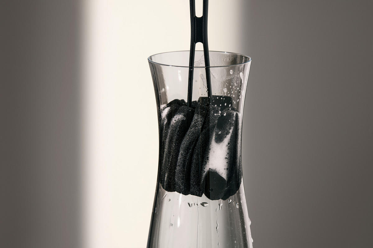 FLASCHENBÜRSTE - Schwarz, Design, Kunststoff (52/13/8cm) - WMF