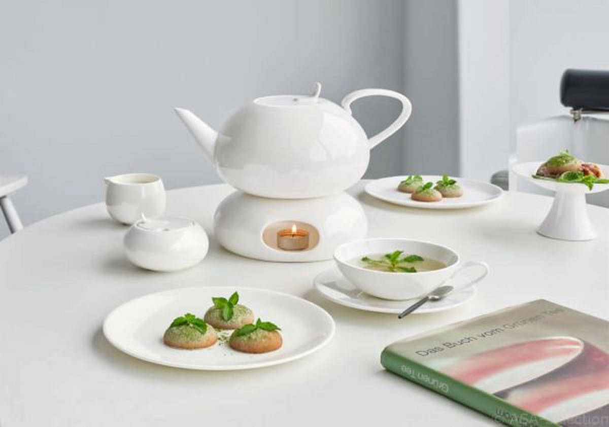 TEEKANNE A TABLE  - Weiß, Basics, Keramik (18,6/11cm) - ASA