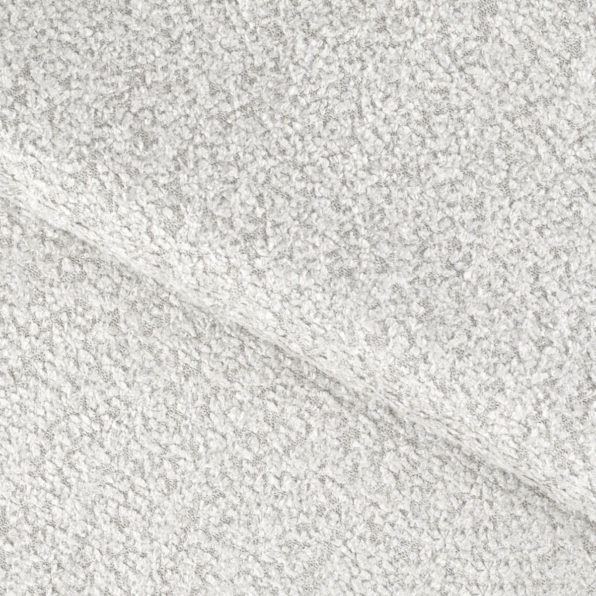 SCHLAFSOFA Teddystoff Weiss  - Weiss/Schwarz, Design, Kunststoff/Textil (130/85/103cm) - MID.YOU