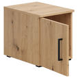 AUFSATZSCHRANK 30/35/40 cm  - Schwarz/Eiche Artisan, MODERN, Holzwerkstoff/Kunststoff (30/35/40cm) - Carryhome