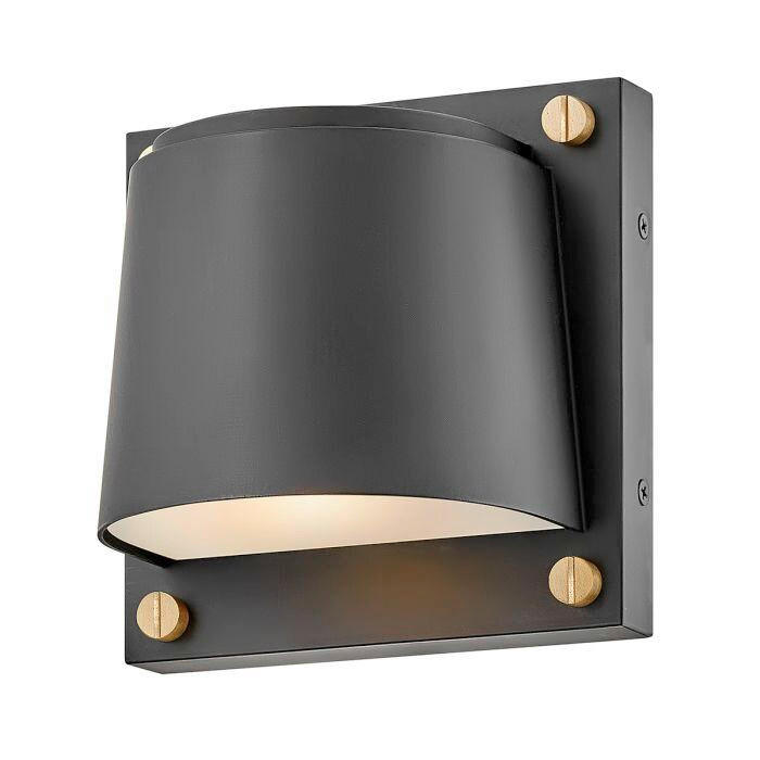AUSSENWANDLEUCHTE - Schwarz, Konventionell, Kunststoff/Metall (12/16.5/16.5cm) - Elstead Lighting