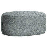 HOCKER AMARO - Schwarz/Olivgrün, MODERN, Kunststoff/Textil (88/43/66cm) - Hom`in