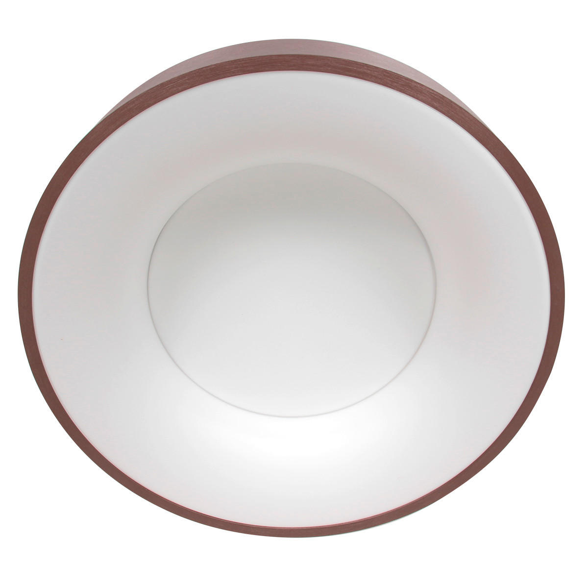 LED-DECKENLEUCHTE Ringlede 48/9 cm   - Bronzefarben, Basics, Kunststoff/Metall (48/9cm)