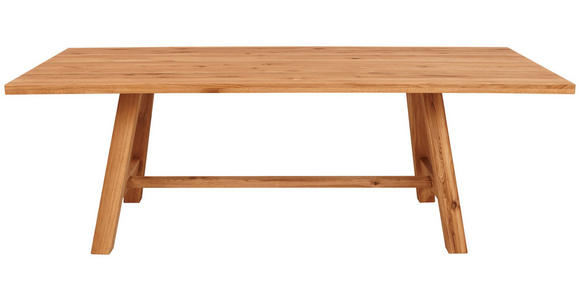 ESSTISCH Wildeiche massiv rechteckig Wildeiche  - Wildeiche, ROMANTIK / LANDHAUS, Holz (220/100/75cm) - Linea Natura