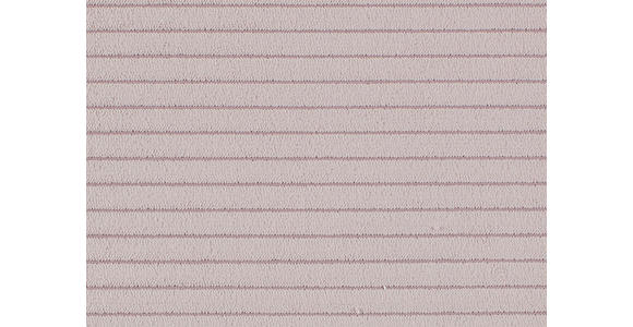 ECKSOFA  in Cord Rosa  173/280 cm  - Schwarz/Rosa, KONVENTIONELL, Textil/Metall (173/280cm) - Hom`in
