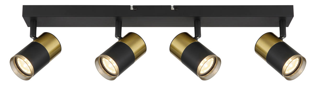 STRAHLER - Dunkelgrau/Schwarz, Basics, Kunststoff/Metall (56/6/12cm) - Globo