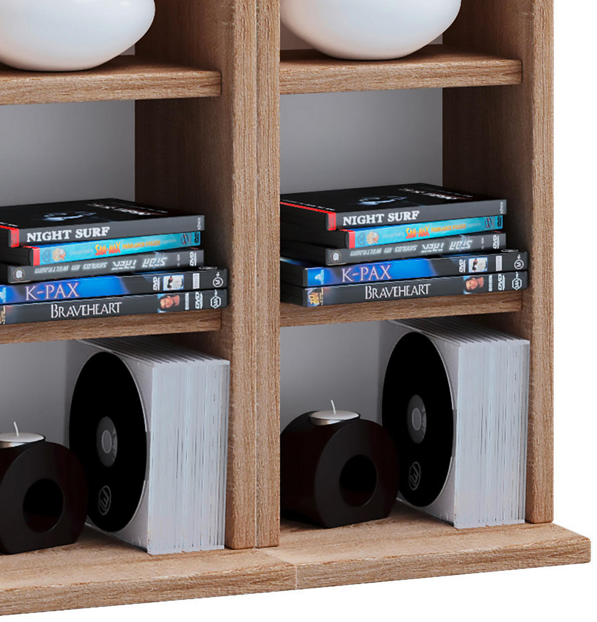 CD-REGAL Eichefarben  - Eichefarben, KONVENTIONELL, Holzwerkstoff (42/92/20cm) - MID.YOU